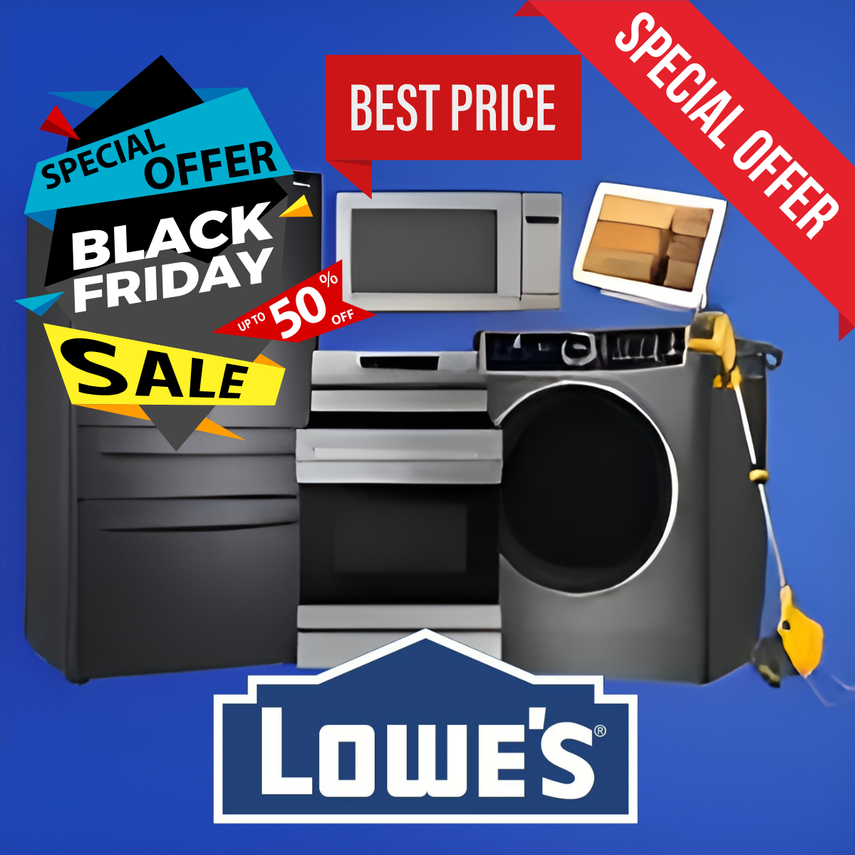 Lowes Black Friday 2023: Don’t Miss to Score Big on Appliances, Tools & More with Deep Discounts